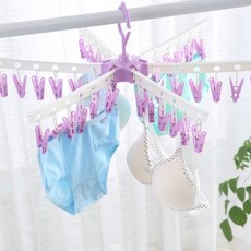 더자카 회전 상들리에 건조대, 퍼플, 1개 홈인테리어/청소/세탁용품 반품 최저가 4,830원