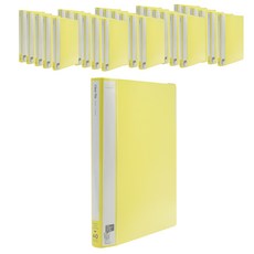 인디 클리어파일 A4 40매, Yellow, 40개 문구/오피스/사무용품 전문관 반품 최저가 22,260원