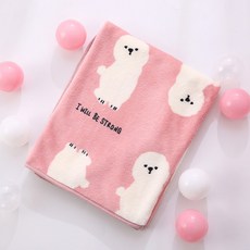 더자카 러블리비숑 무릎 담요 홈인테리어/담요 반품 최저가 5,650원
