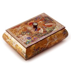 예다온 나전칠기 꼭지 비단 송학 명함함 전통공예품, 혼합 색상 문구/오피스/사무용품 전문관 반품 최저가 36,800원