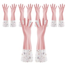 마켓감성 포근 북유럽 주방 다용도 고무장갑 M, 타입13, 중(M), 5개 주방용품/고무장갑 반품 최저가 9,240원