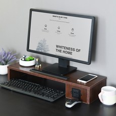 가팡 원목 모니터 받침대 65 x 20 x 10.5 cm, 9번 문구/오피스/사무용품 전문관 반품 최저가 14,310원