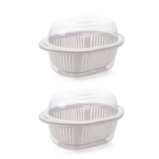 윰스 뚜껑 바구니 2p, 베이지 주방용품/주방조리도구 반품 최저가 6,740원