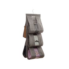 아리코 다기능 양면 5파트 행거 가방 정리걸이 그레이, 1개입, 1개 생활용품/압축팩/커버 반품 최저가 2,540원