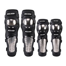 아리코 오토바이 스테인레스 스틸 무릎&팔꿈치 보호대세트, 혼합색상, 1세트 자동차용품/오토바이용품 반품 최저가 27,790원