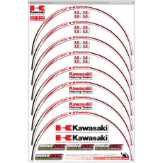 모토스티커 휠스티커 가와사키, 레드, 1세트 자동차용품/오토바이용품 반품 최저가 7,930원