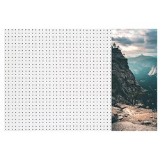 앤비커머스 인테리어타공판 아름다운산맥 우WHITE, 1개 문구/오피스/보드/칠판/광고 반품 최저가 32,170원