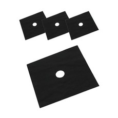 그뤠잇맘 가스레인지 오염방지 커버 시트지 블랙, 4개 주방용품/주방잡화 반품 최저가 4,020원
