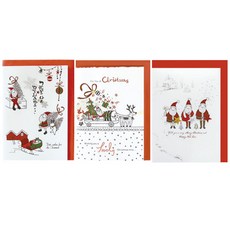 프롬앤투 크리스마스카드 fss156-456 3종 세트, 혼합 색상, 1세트 문구/오피스/카드/엽서/봉투 반품 최저가 2,750원