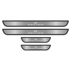 본투로드 순정형 도어스커프 1열 + 2열 세트, 렉스턴 자동차용품/인테리어 반품 최저가 7,150원