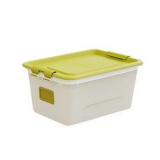 리빙숲 스퀘어 리빙박스, 그린, 1개 생활용품/수납/정리 반품 최저가 4,060원