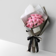 블루밍앤미 조화 비누꽃 장미 20송이 꽃다발, 진핑크, 1개 홈인테리어/홈데코/디퓨저 반품 최저가 12,260원