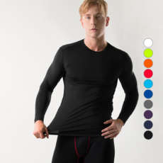 아르메데스 남성용 무지테크핏 언더레이어 긴팔 AR-52 스포츠/레저/스키/겨울스포츠 반품 최저가 7,900원
