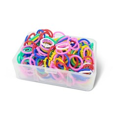 마그피아 플라스틱 칼라링 200개입, 20mm, 1개 문구/오피스/학용품/수업준비 반품 최저가 3,370원