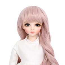 아카라치 구체관절인형 60cm 용 웨이브가발, 핑크, 1개 완구/취미/인형 반품 최저가 10,660원