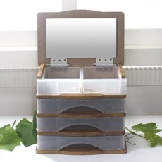 리아룸 쁘띠 서랍 화장대, 카멜우드 홈인테리어/싱글하우스 반품 최저가 29,680원