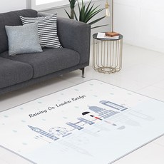 스칸디앤홈 런던 3D통풍 매쉬매트, 블루 홈인테리어/놀이/다용도매트 반품 최저가 29,630원