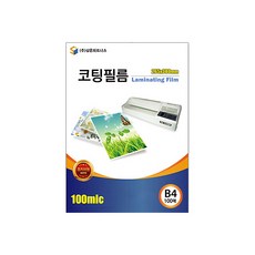 삼은파트너스 코팅필름 100mic, B4(265 x 380 mm), 100개 문구/오피스/사무용품 전문관 반품 최저가 10,810원