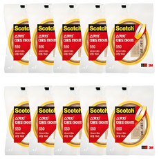스카치 다용도 테이프 550 리필 12mm x 20m, 투명, 10개 문구/오피스/사무용품 전문관 반품 최저가 7,470원