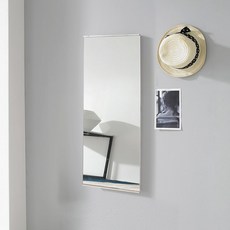 미소아이 알루미늄 슬림 벽거울 300 x 600 mm, 실버 홈인테리어/홈데코/디퓨저 반품 최저가 14,400원