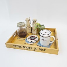 올리브 우드 트레이, 브라운, 1개 주방용품/쟁반/베드트레이 반품 최저가 9,670원