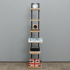 소프시스 위더스 트리원 스탠드선반, 티크 + 블랙, 6단 홈인테리어/선반/정리대 반품 최저가 45,020원