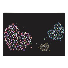 렉스데코 키친아트갤러리 주방아트보드 하트방울05 블랙, 1개 undefined/undefined 반품 최저가 4,480원