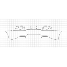 헥시스 벤츠 AMG GT GT S 2018 PVC재질 REAR BUMPER PPF보호필름, 1개 undefined/undefined 반품 최저가 6,260원