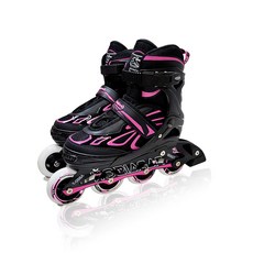 에스디스피드 크루저라인 인라인 스케이트, 핑크블랙, 1세트 스포츠/레저/킥보드/스케이트 반품 최저가 35,400원