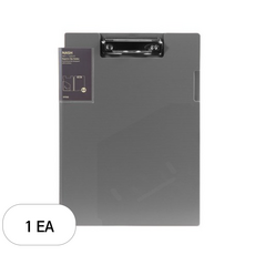 히키스 A4 커버형 클립파일판 레포트, 블랙 클리어, 1개 문구/오피스/학용품/수업준비 반품 최저가 3,360원