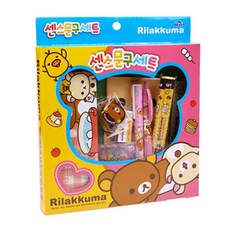 ABM 베스틴 리락쿠마 센스문구세트, 1개 문구/오피스/캐릭터 문구 반품 최저가 3,930원