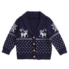 맘스케어 아동용 하트패턴 노루 니트 카디건 출산/유아동/유아동패션 반품 최저가 13,020원