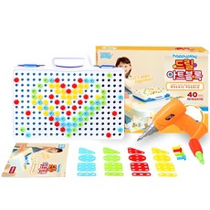 해피플레이 드릴아트블록 공구놀이, 혼합색상, 1세트 완구/취미/블록놀이 반품 최저가 12,000원