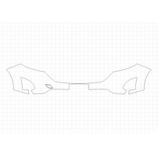 헥시스 쉐보레 이쿼녹스 L 2018 PVC BUMPER PLATE CUT OUT 범퍼 PPF보호필름, 1개 자동차용품/익스테리어 반품 최저가 130,500원