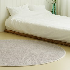 인룸 베이직 솔리드 러그카페트 원형 홈인테리어/카페트/쿠션 반품 최저가 28,780원