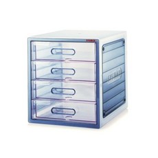 시스맥스 럭스 멀티 서류함 4단 10004, 반투명 + 투명, 1개 문구/오피스/사무용품 전문관 반품 최저가 28,470원