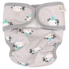 베이비앙 솜사탕양 순면 입체형 기저귀커버, 혼합 색상, 1개 출산/유아동/출산준비물/선물 반품 최저가 12,110원