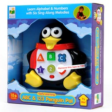 러닝저니 Early Learneng ABC&123 Penguen Pal (꼬마펭귄), 혼합 색상, 1개 완구/취미/신생아/영아완구 반품 최저가 5,320원
