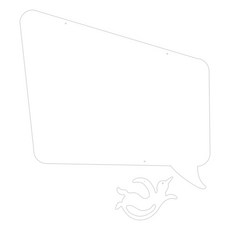 쿠 홈 인테리어 메모판 MO82 걸이형 화이트, 아크릴 완구/취미/학습완구/교구 반품 최저가 4,650원