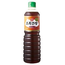 오복식품 진간장, 900ml, 1개 식품/장/소스/드레싱/식초 반품 최저가 4,700원