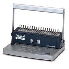 카피어랜드 플라스틱링 제본기 ProBind CR-1800, 270매 문구/오피스/사무용품 전문관 반품 최저가 38,750원