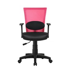 이편한의자 포르스215 메쉬 사무용의자, 핑크 문구/오피스/사무용품 전문관 반품 최저가 49,680원