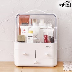 예다움 클리어 화장품 정리함 중형, 화이트, 1개 생활용품/수납/정리 반품 최저가 12,520원