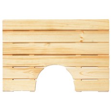 미송원목 다용도 발판 좌변기용 63 x 43 x 3.6 cm, 1개 생활용품/욕실매트/발판 반품 최저가 19,020원