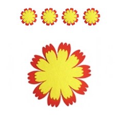 아이세상 꽃글자판 펠트장식 환경구성 5p, 48A빨강 문구/오피스/미술/화방용품 반품 최저가 6,920원