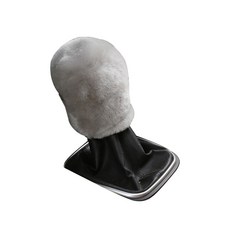 퀸라이프 천연양모 양돌이 기어커버, 그레이, 1개 자동차용품/인테리어 반품 최저가 11,200원