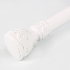 세류 커튼봉스위트 25mm, 화이트 홈인테리어/커튼/블라인드 반품 최저가 11,850원