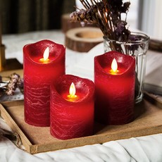 홈띠끄 리얼 LED 캔들 S + 리모콘, 모던레드 홈인테리어/조명/스탠드 반품 최저가 15,240원