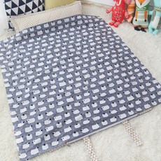 보떼하우스 교체형 낮잠이불, 양 그레이 undefined/undefined 반품 최저가 7,380원