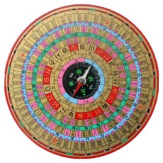 풍수지리 나경 나침반 수맥봉 9층 한글 패철, 혼합색상, 1개 생활용품/측정/측량도구 반품 최저가 20,570원